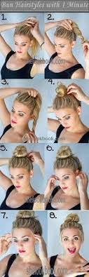 10 Tutos De Chignons Faciles A Faire