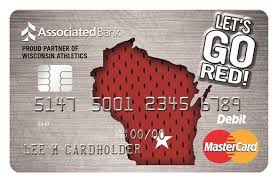 © 2021 barclays bank delaware, member fdic credit card customer support: Associated Bank S New Let S Go Red Debit Mastercard Is A Slam Dunk Associated Bank