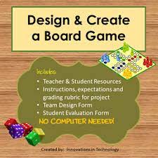 Design Create A Board Game Distance Learning By Innovations In Technology