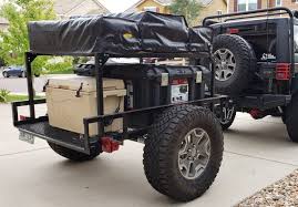 Compact Camping Trailers Maker Of No Weld Trailer Racks Compact Camping Trailers Camping Trailer Diy Camping Trailer Jeep Camping Trailer