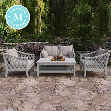 When autocomplete results are available use up and down arrows to review and enter to select. Customer Favorite Martha Stewart Seal Harbor 4 Piece Grey Conversation Set Accuweather Shop