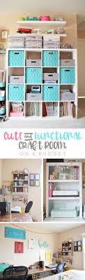 As i work from home, my craft room is my workplace and therefore a very important part of what i do. Cute Functional Craft Room On A Budget The Happy Scraps