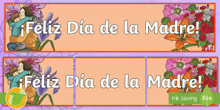 Este video fue creado con la. Pancarta Feliz Dia De La Madre Teacher Made