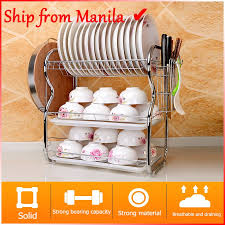 Check spelling or type a new query. 3 Layers Dish Rack Organizer Dish Drainer Kitchen Cabinet Organizer Rack Plate Organizer Shopee Philippines