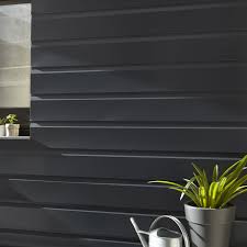 Clin Pour Bardage Acier Lameo Gris Anthracite Ral 7016 Bacacier Kit A Poser 4 Cl Bardage Bardage Gris Bardage Exterieur Maison