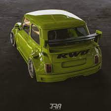 Rwb Mini Mr Bean Race Car Rendering Is Nfs Worthy Autoevolution Mini Morris Mini Cooper Classic Mini Cars