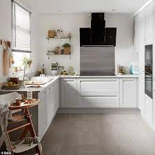 B&q ivory shaker cabinet doors there are 8 doors and 3 drawer fronts all hinges included immaculate condition would suit small kitchen must collect. B Q Unveil The Five Hottest Kitchen Trends For 2020 Including Midnight Blue And Stone Age Daily Mail Online