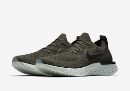 The Nike Epic React Olive Releases On April 19th Shoes Too Big Sneakers Nike Running Shoes For Men