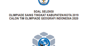 Un geografi 2019 pembahasan soal un geografi tahun 2018 no 6. Soal Osk Geografi Tahun 2019 Juara Pendidikan