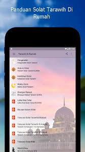 Panduan solat tarawih dan witir di rumah. Panduan Solat Terawih Di Rumah Tarawih Pour Android Telechargez L Apk