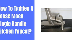 If you have a leak, you should remove and repair your faucet as soon as possible, so you don't have to deal with the water ruining your cabinets, flooring, or even before you start repairing moen kitchen faucets, you need to make sure the pipes are empty. How To Tighten A Loose Moen Single Handle Kitchen Faucet Kitchenhomelet