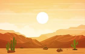 Highest quality hd recorded mp3 downloads. Beau Paysage De Desert Occidental Avec Illustration De La Montagne De La Falaise Du Ciel Desert Painting Desert Drawing Desert Landscaping