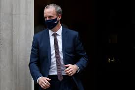 Dominic raab last night returned to britain from abroad as fury mounts at the uk's handling of the afghanistan crisis. Phtcc Zei0oybm