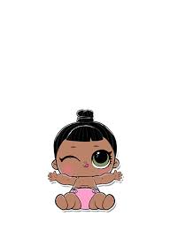 Glam club flower doodle black stripe. Series 2 067 Lil Honey Bun Hip Hop Club Lol Dolls Lol Surprise Baby