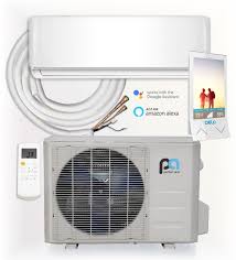 This unit both heats and cools and comes with a wifi adapter which makes it possible to control with their smartphone app. Single Zone 600 800 Sq Feet In Minisplitwarehouse Com Heat Pump Heat Pump Air Conditioner Mini Split
