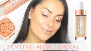 glowy makeup tutorial using new l oreal
