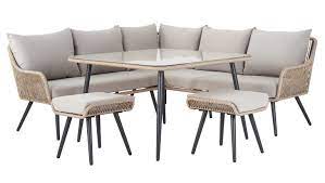 Buy Argos Home Malta 6 Seater Steel Corner Sofa Set Patio Sets Argos In 2021 Corner Sofa Set Sofa Set Argos Home