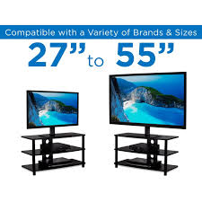 These stands let you have the best of both worlds — storage for your tv as well as a cozy led fireplace to add extra warmth to your space. Tabletop Tv Stand With Swivel Mount For 27 55 Led Lcd Plasma Flat Screen Tvs Home Garden Furniture Entertainment Centers Tv Stands