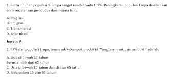Jawaban pg uji kompetensi bab 2 ips kelas 9 halaman 149 (perubahan sosial budaya dan globalisasi) ips smp uji kompetensi bab 2 (perubahan sosial budaya dan globalisasi) Soal Dan Jawaban Ips Bab 3 Kelas 9 Jawabanku Id