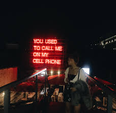 You Used To Call Me On The Cell Phone Headrow House In Leeds Neon Drake Inspired Sign You Used To Call Me On My Cell Phone Cell Neon Cell Phone