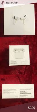Apple Airpod Pro With Wireless Charging Apple Airpod Pro With Wireless Charging Case Brand New Sealed In Box Retails In 2020 Airpod Pro Wireless Noise Cancelling