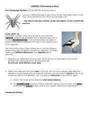 Maybe you would like to learn more about one of these? Cassie Campbell Dichotomous Keys Gizmos Gizmos Dichotomous Keys Prior Knowledge Question U200b Do This Before Using The Gizmo Jerome Is Walking Course Hero
