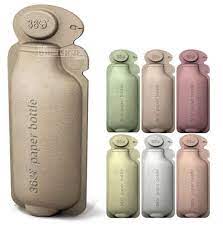 Eco Friendly 360 Paper Bottle Water Packaging Eco Packaging Design Eco Friendly Packaging Design