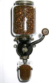 Wall Mounted Manual Hand Operated Coffee Grinder If I Was A Bigger Coffee Drinker I Would So Have This Coffee Grinder Vintage Coffee Coffee Maker