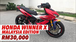Fully customized honda winner x workshop:speedwaymotorsportcentre location:penang,malaysia any job inquiry honda rs150r winner supra gtr repsol rob1 exhaust stock engine dyno ecushop 18.4hp. Honda Winner X Honda Rs150 Extream Modification By Marxyie45 Modification Worth Rm25 Rm30k Youtube