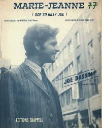 Blue Country La Discographie De Joe Dassin Partition Joe Dassin Marie Jeanne Joe Dassin Musique Francaise Partition