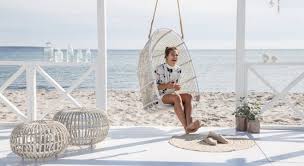 Curl up with a book, tablet or phone. Review Outdoor Basket Swing Chair By Sika Design Exterior Renoir
