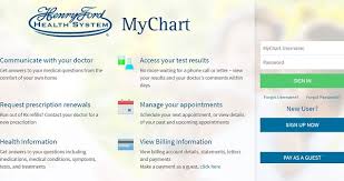 Henry Ford My Chart Login Mychart Hfhs Org Cardguy Org