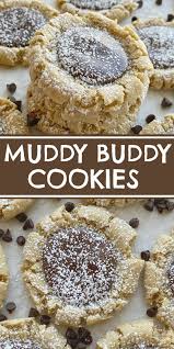 Muddy Buddy Peanut Butter Cookies Cookies Recipes Christmas Christmas Food Delicious Cookie Recipes