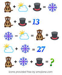 Free Groundhog Day Math Puzzle For Grades 3 8 Mashup Math In 2021 Maths Puzzles Groundhog Day Fun Math