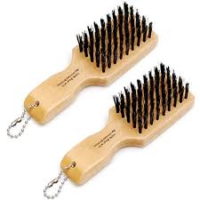 Brushing long, tangled, or curly hair is no joke! Luxxii 2 Pack 5 Bristle Brush Hard Hair Mini Pocket Comb For Hair Brush Facial Hair Beard Beauty Amazon Com