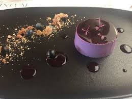 Panna Cotta Aux Cassis Dessert Picture Of Le Vineum Tain L Hermitage Tripadvisor