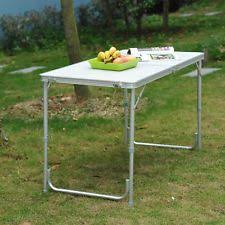 4ft Folding Aluminum Table 30 Ebay Aluminum Table Camping Picnic Table Folding Picnic Table