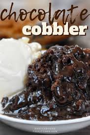 Chocolate Cobbler Dance Around The Kitchen Recipe Quick Desserts Easy Chocolate Desserts Chocolate Cobbler