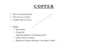 Image result for Copper Poisoning