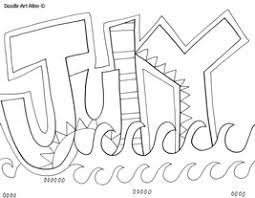 Colouring page for june inspired by the theme of hang plants! Calendar Coloring Pages Doodle Art Alley