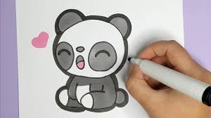 Click here to play pandabär malen. Kawaii Baby Panda Malen Kawaii Bilder Youtube