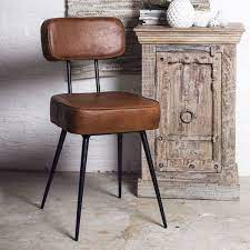 stuhl oliver leder braun sh 48 cm auswahl 1 x stuhl oliver leder braun sh stuhle polsterstuhl lederstuhle
