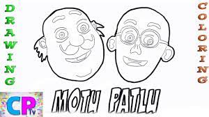 Mother's day coloring pages best mother. Motu Patlu Drawing Coloring Pages With Puzzle How To Draw And Color Motu Patlu Coloring Pages Tv Youtube