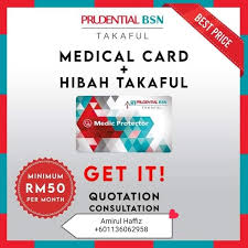 Prudential hong kong limited provides a wide range of insurance plans for personal and business. Kemp Amirul Prubsn Takafull Hibah Medical Card Saving Facebook