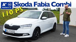 Read our experts' views on the engine, practicality, running costs, overall performance and more. 2020 Skoda Fabia Combi Style 1 0 Tsi 110 Ps Ausfahrt Tv