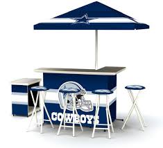 Dallas cowboys chairs and table. Dallas Cowboys Portable Bar Silist Smitty S Information List