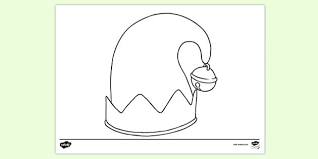 Download our holiday elf hat coloring pages for kids! Free Elf Hat Colouring Colouring Sheets Teacher Made