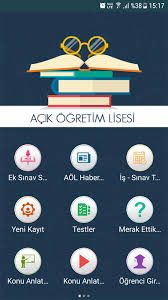 Açık öğretim lisesi sınav soruları ve cevapları, aöl online testleri, açık lise kayıt yenileme tarihleri, açık lise ders seçimi rehberliği. Acik Ogretim Lisesi For Android Apk Download