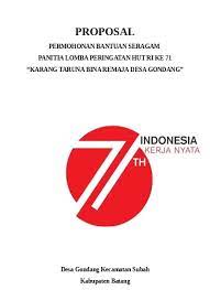 Top Pdf Proposal Kegiatan Peringatan Hut Sman 1 123dok Com