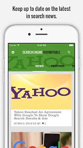 Download The Search Engine Roundtable Ios Android App With App Indexing Search Engine Android Apps Google Search Results